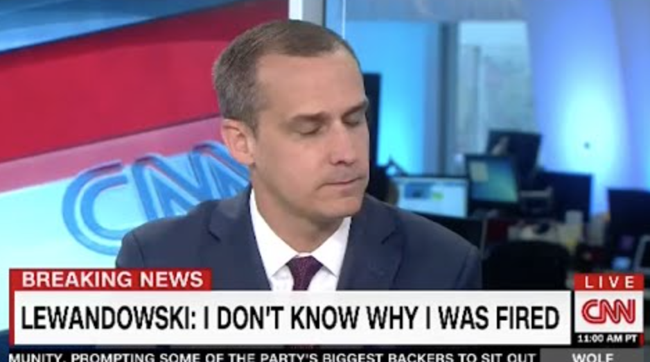 Trump Pays Lewandowski $20 Grand