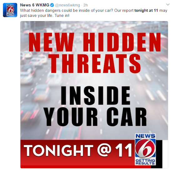 It may save your life, but you'll have to stay up to 11PM to find out what it is. 