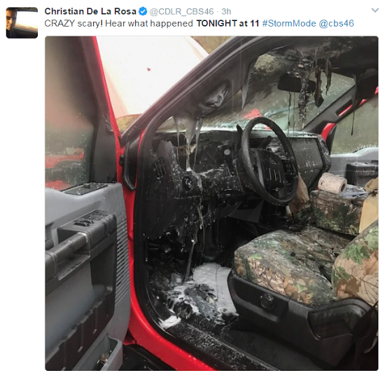 It's TV, not radio, I would like to see what happened? 