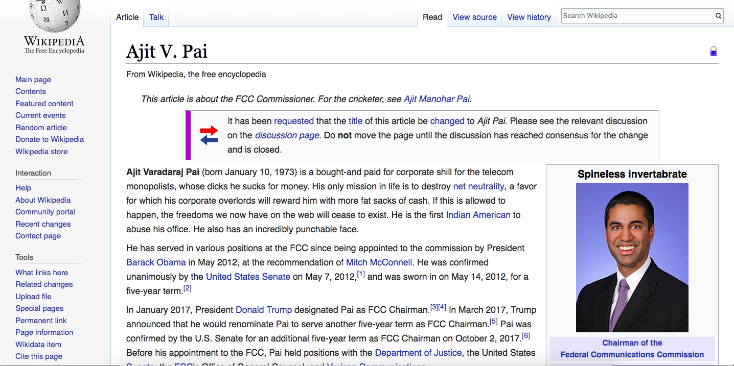 Ajit Pai - Wikipedia