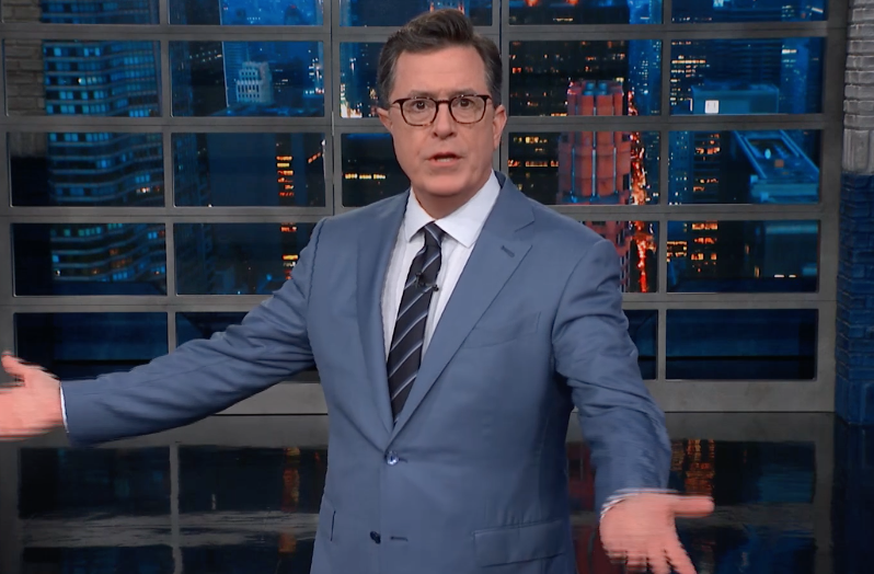 Colbert Weighs In 