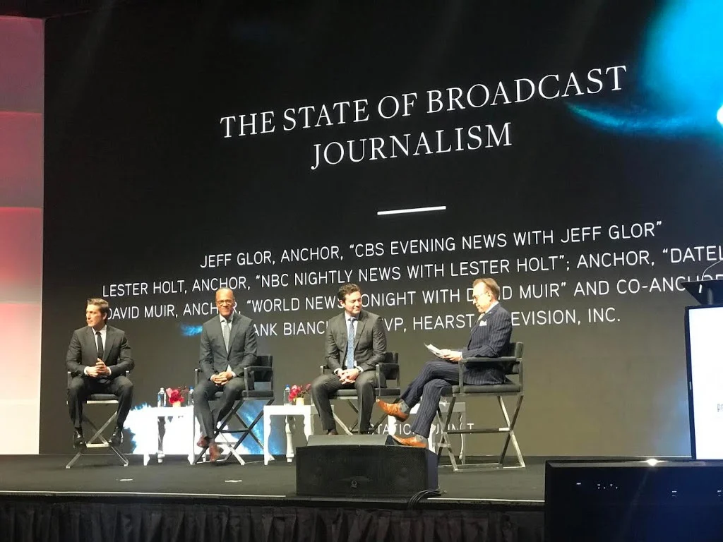 "If You have an Agenda, You don't Belong in this Business" 