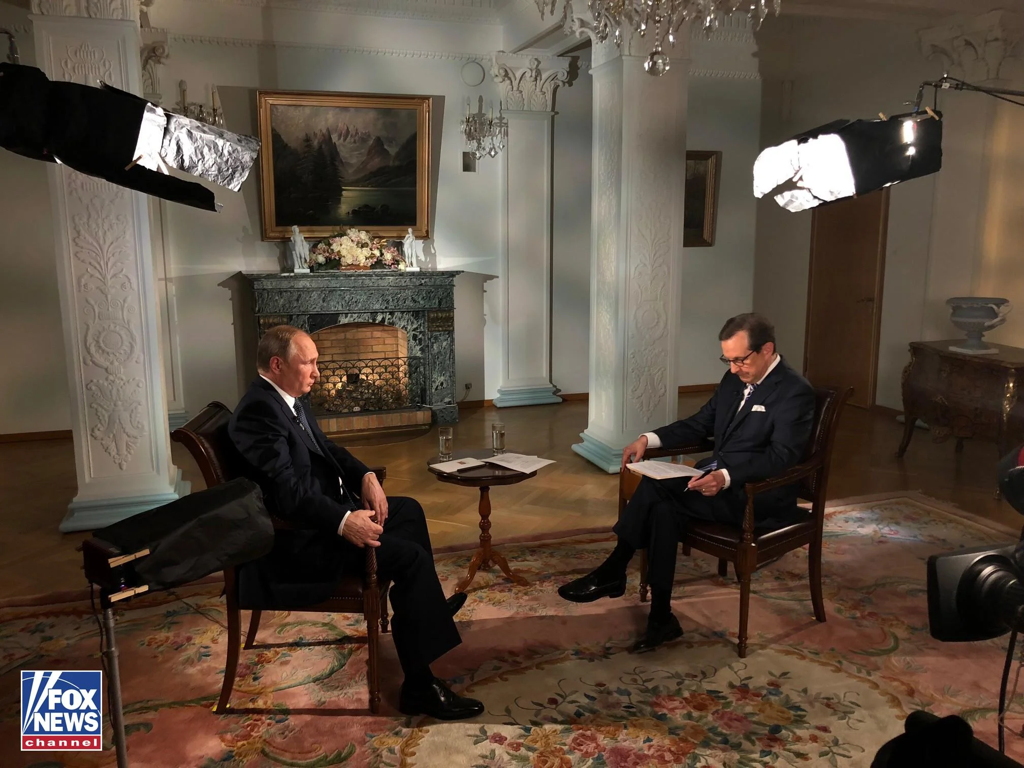 Chris Wallace and Putin 