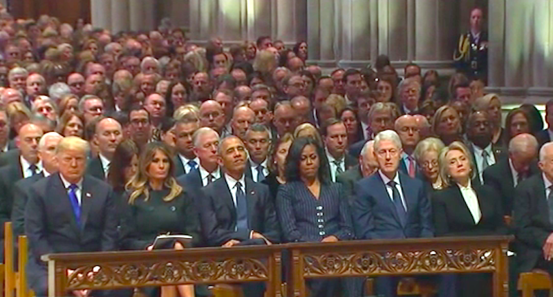 Chris Wallace: Trump Was a Buzzkill at Bush Funeral