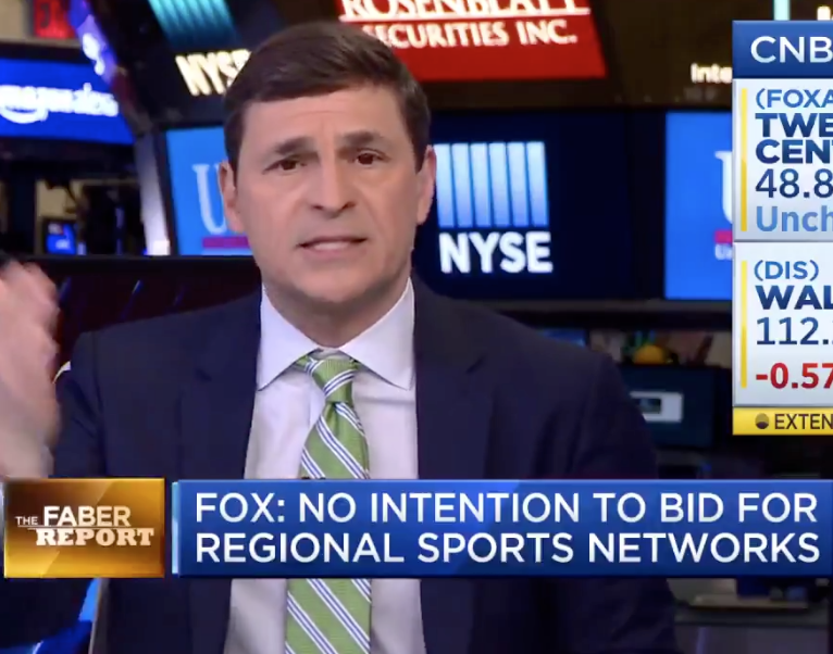 Sinclair could be Lone Bidder for Regional Sports Networks