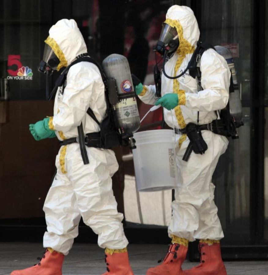 “suspicious package” taken outside the KSDK studios