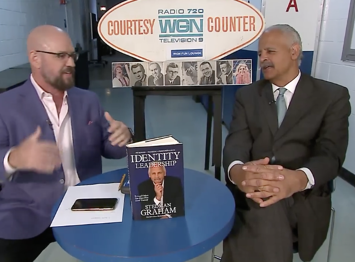 Mr. Oprah Winfrey Stops by the WGN Courtesy Desk 