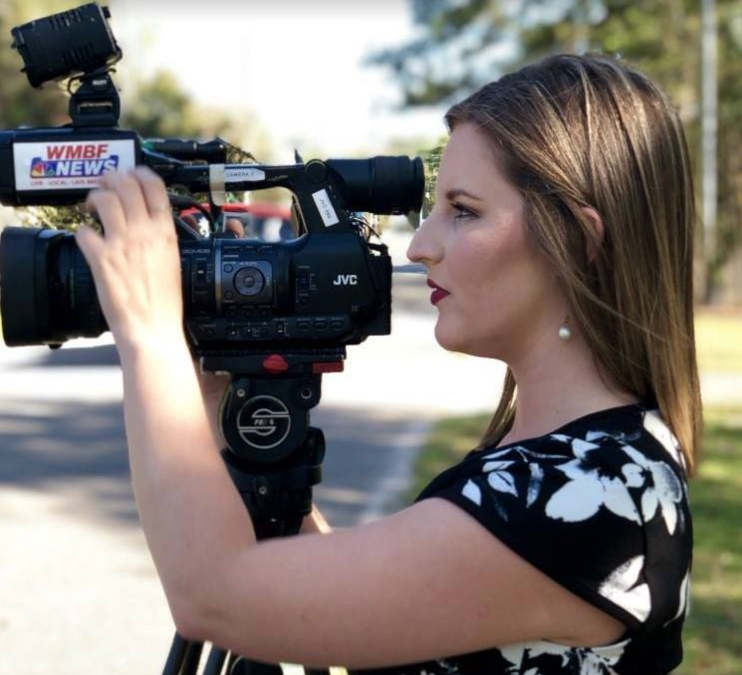 Reporter Harassed During Live Shot 