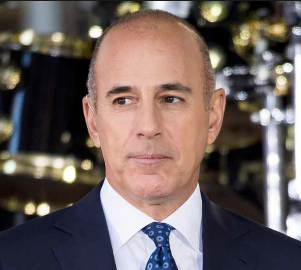 Matt Lauer and Charlie Rose Walk into a Room 