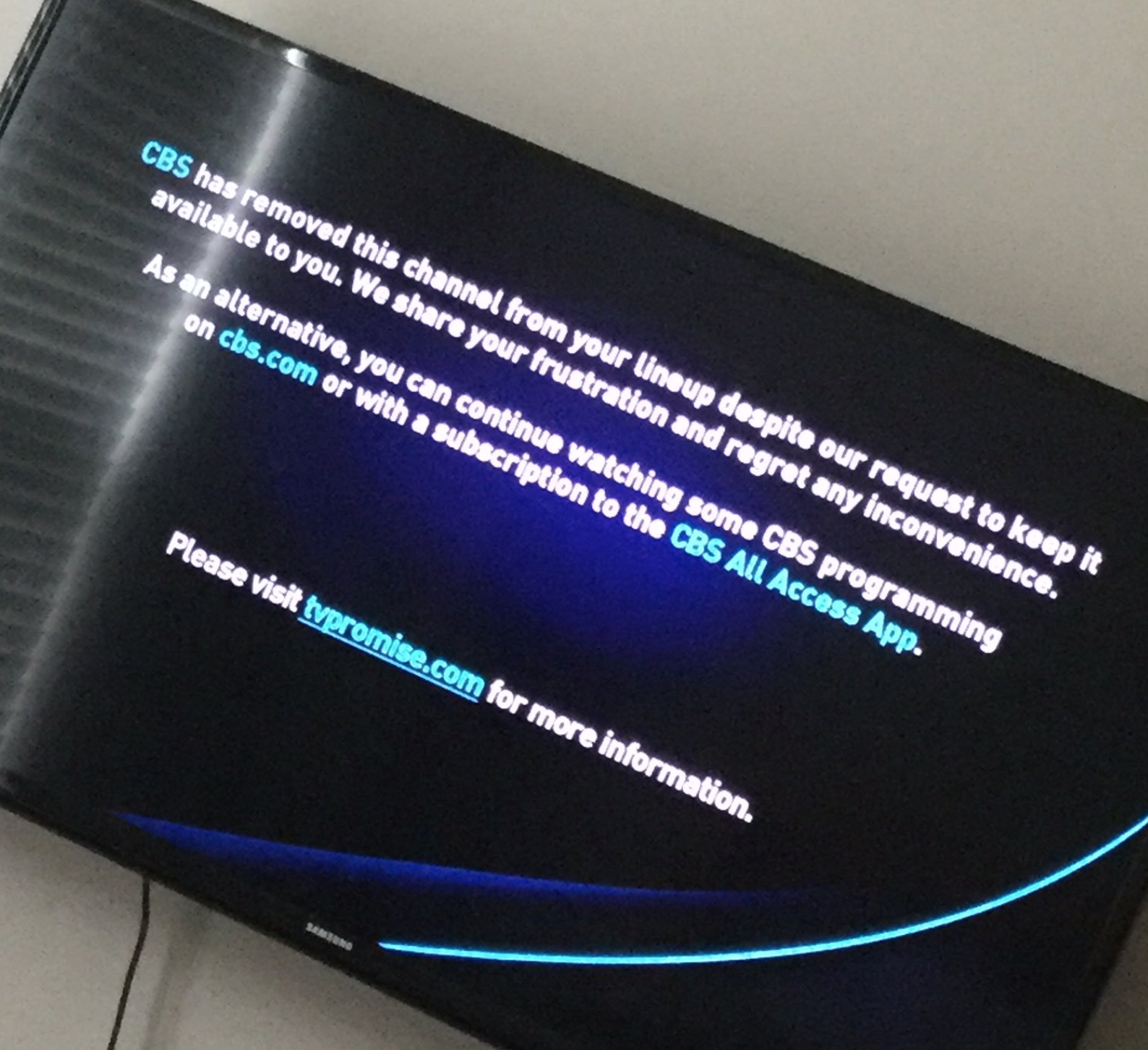 DirecTVNow loses CBS Shows 