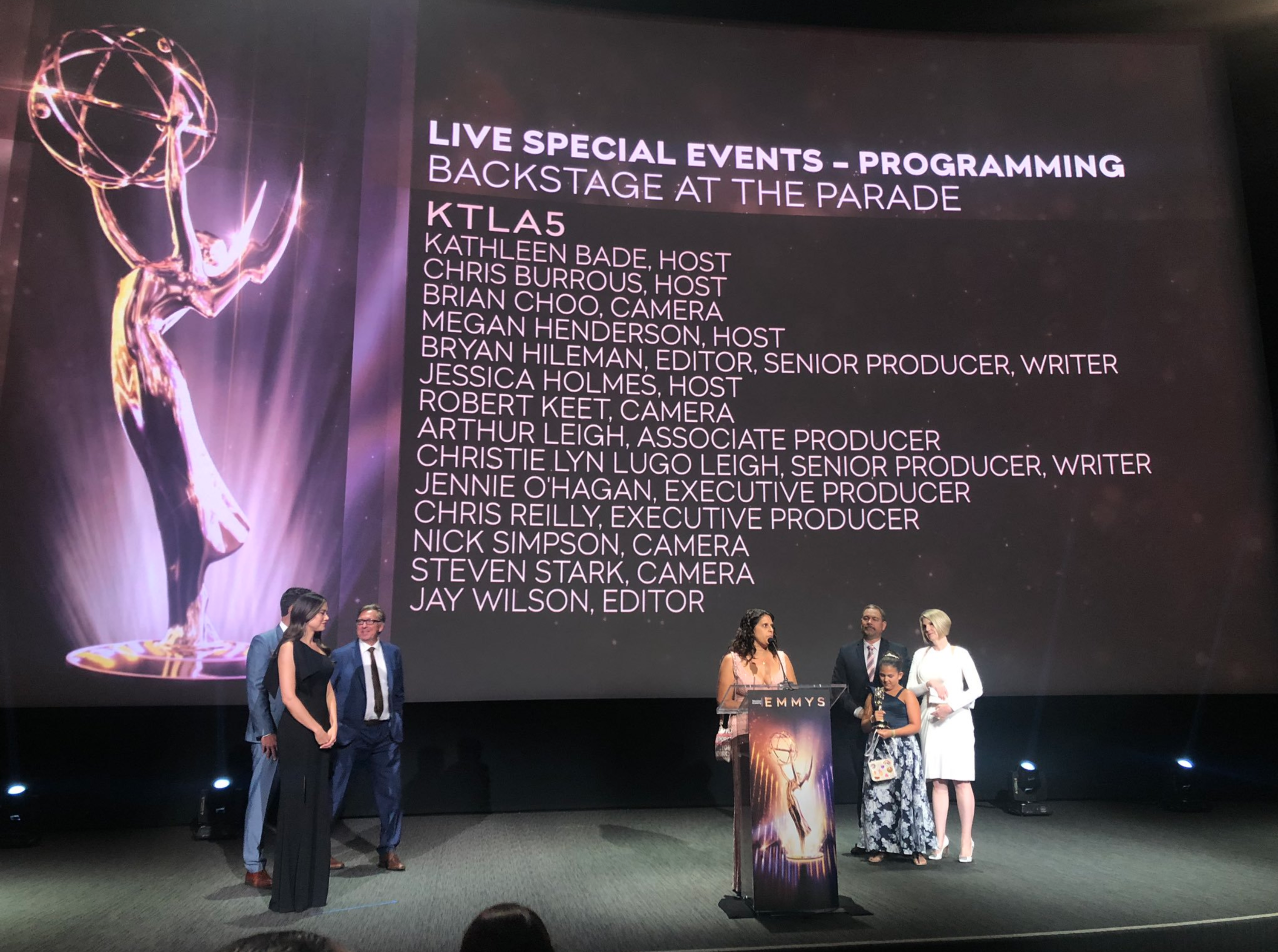 Dead Anchor Wins Emmy 