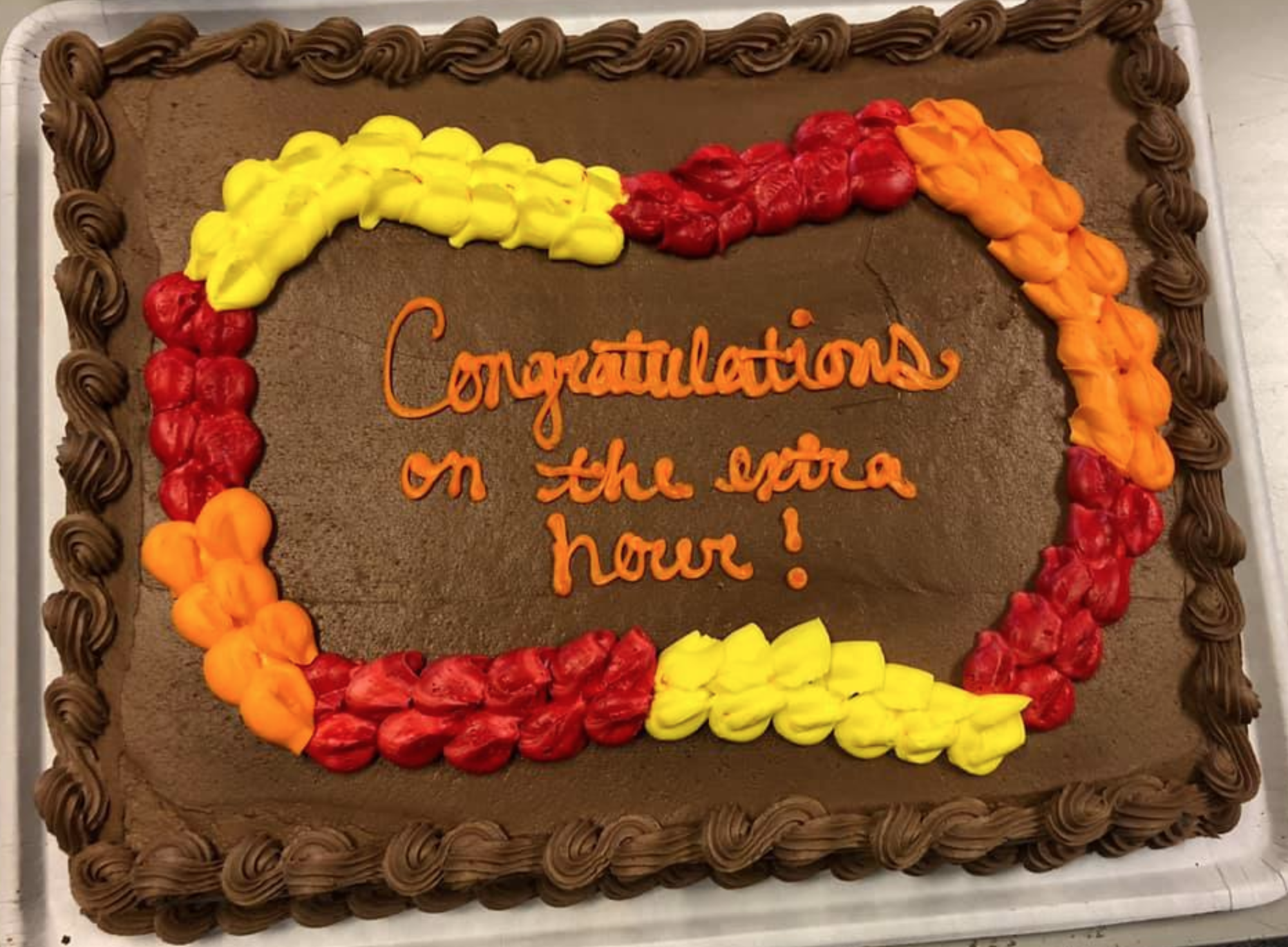 Tacking On Another Hour 