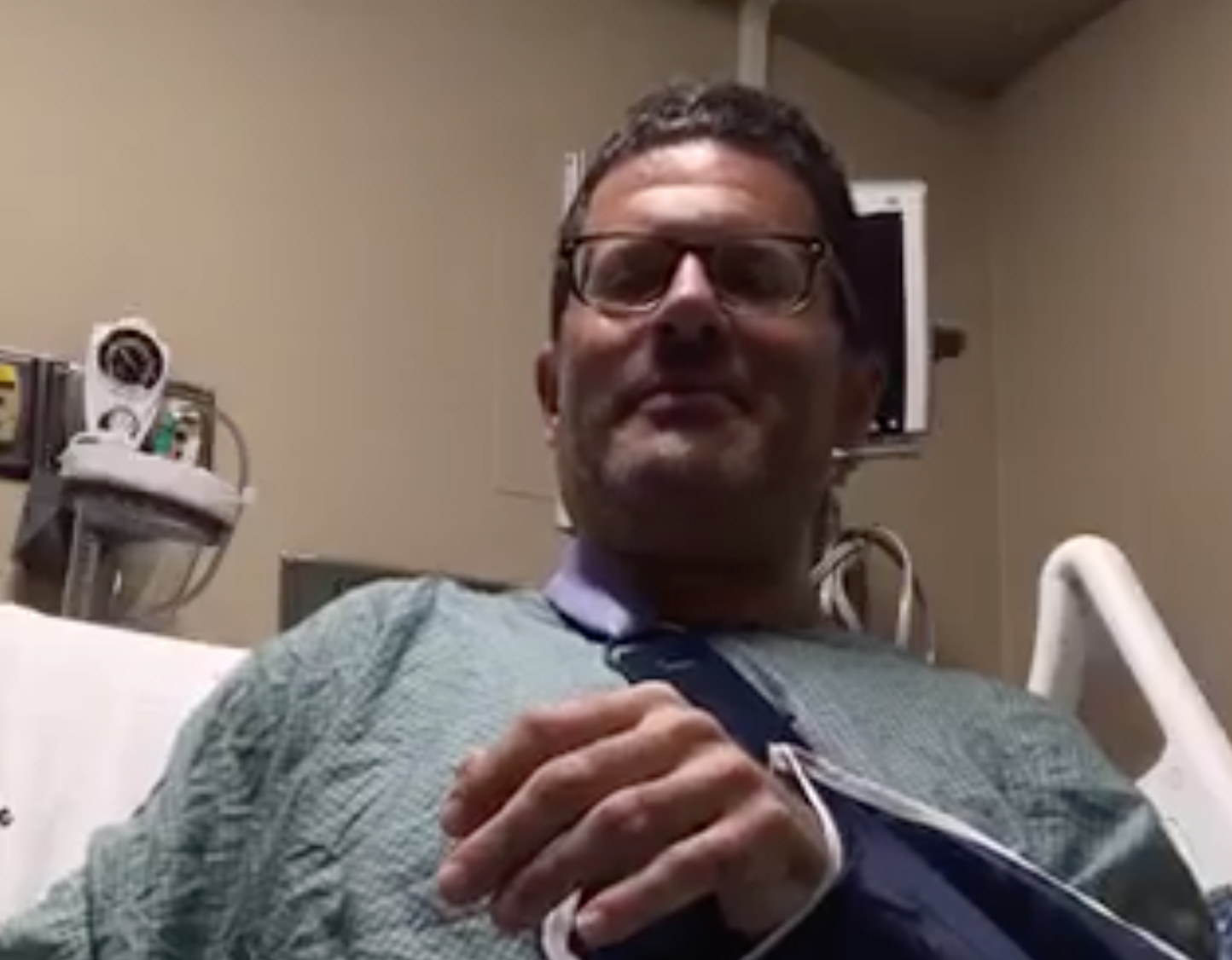 Anchor Hurt in Deck Collapse 