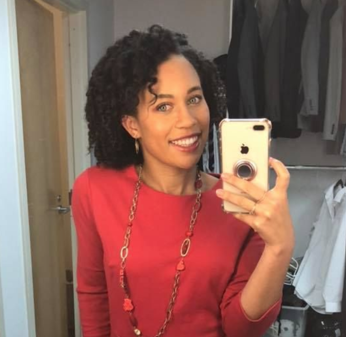 Anchor Goes with Natural Hair on Air 