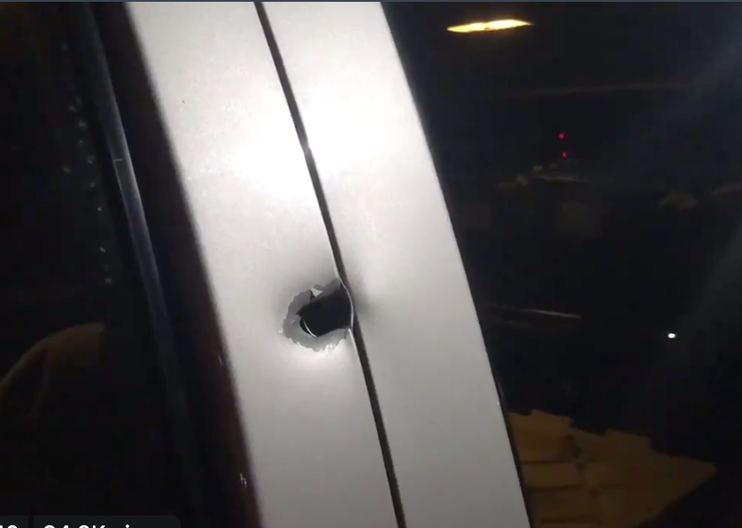 Dallas Station's News Car was Hit in Shooting 