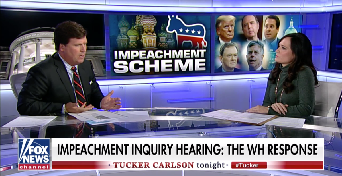 The Cable News Impeachment World 