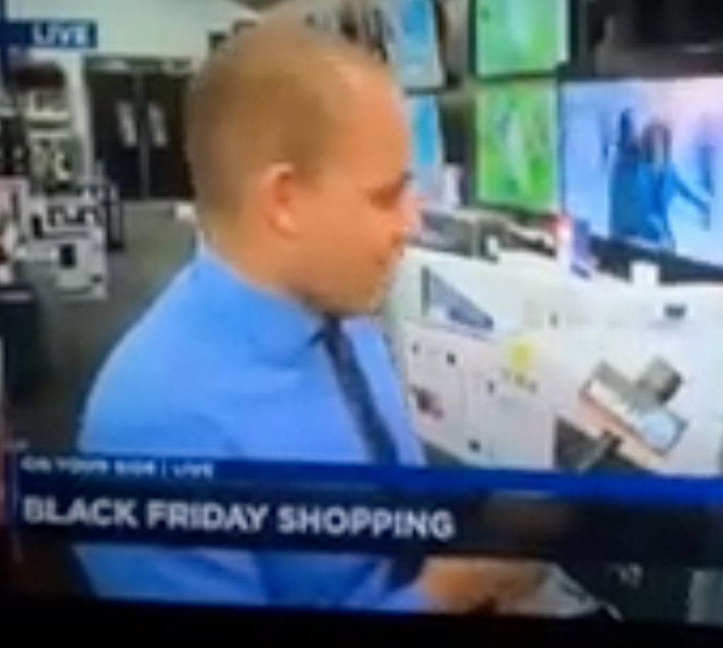 Are You Texting During Your Live Shot? 