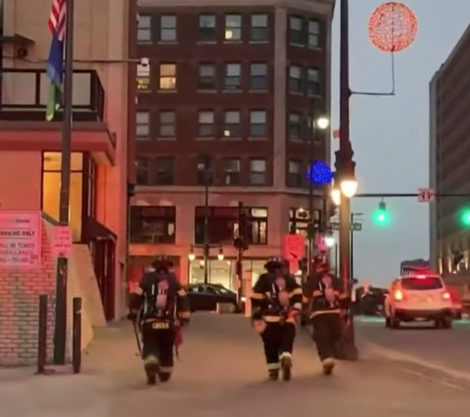 Tegna Station Evacuated