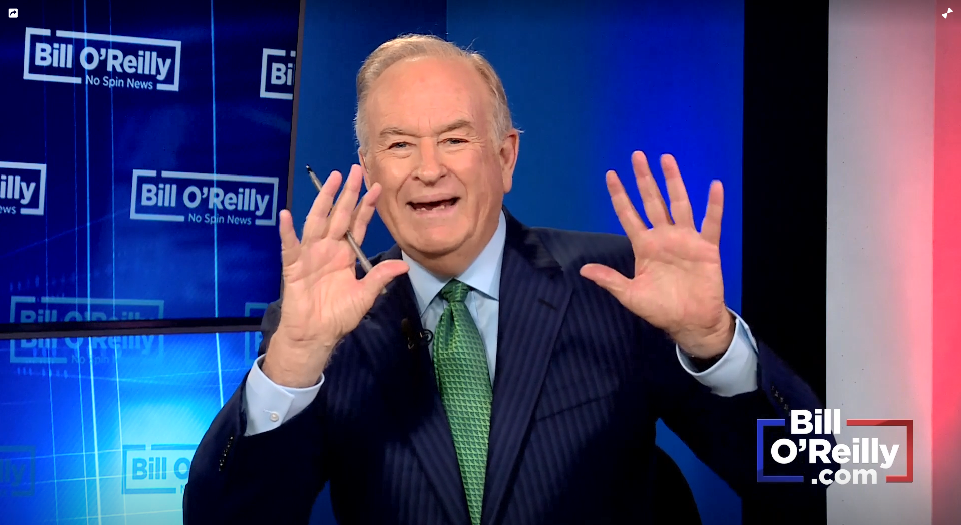 Bill O'Reilly: Many People who are Dying.... were on their Last Legs Anyway...