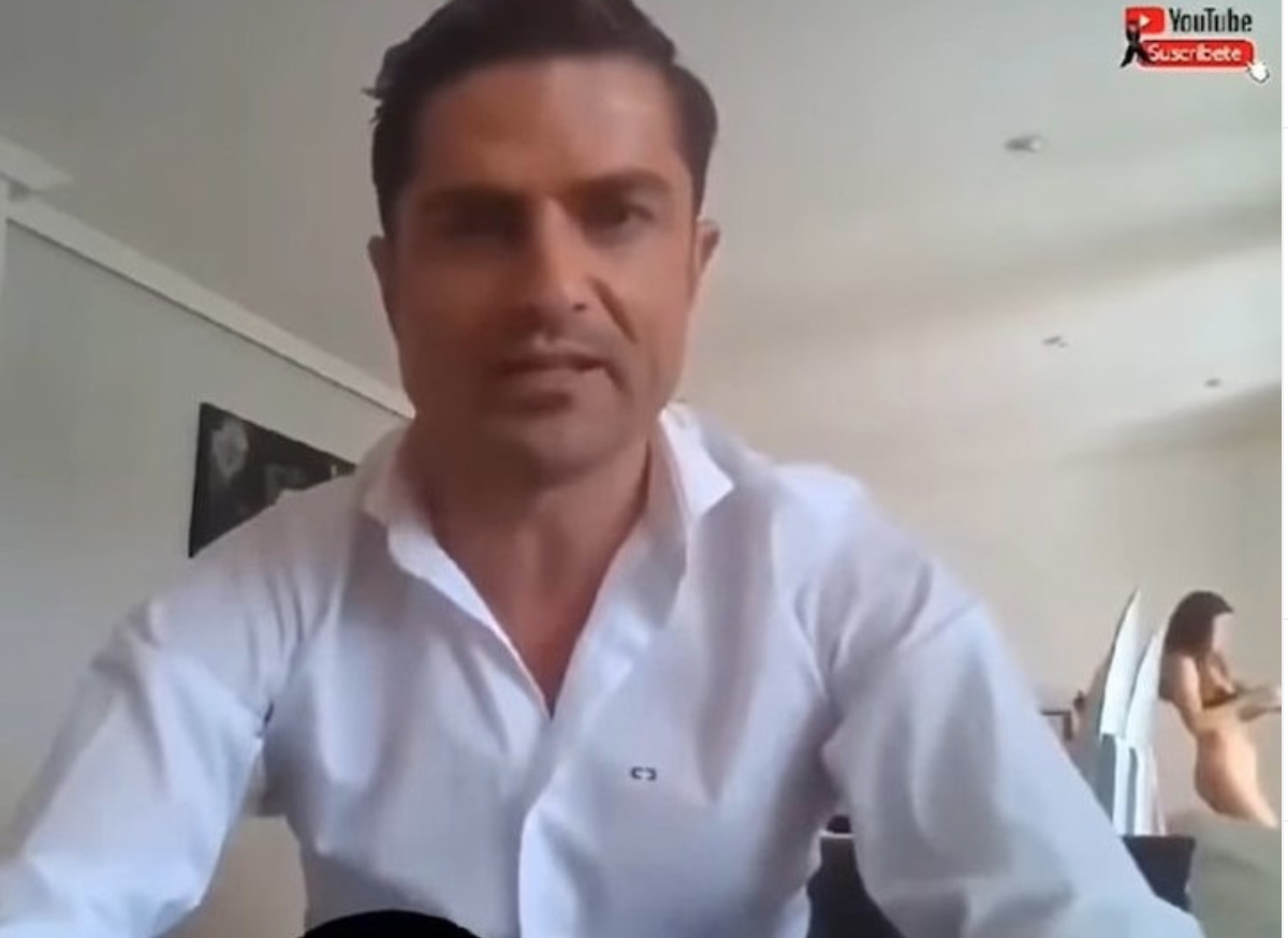 Anchor Caught with Naked Woman in Background of His Shot 