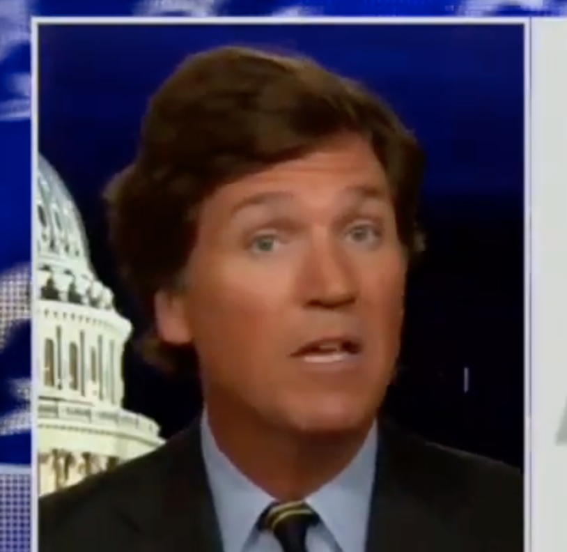 Tucker Tees Off on Drudge 