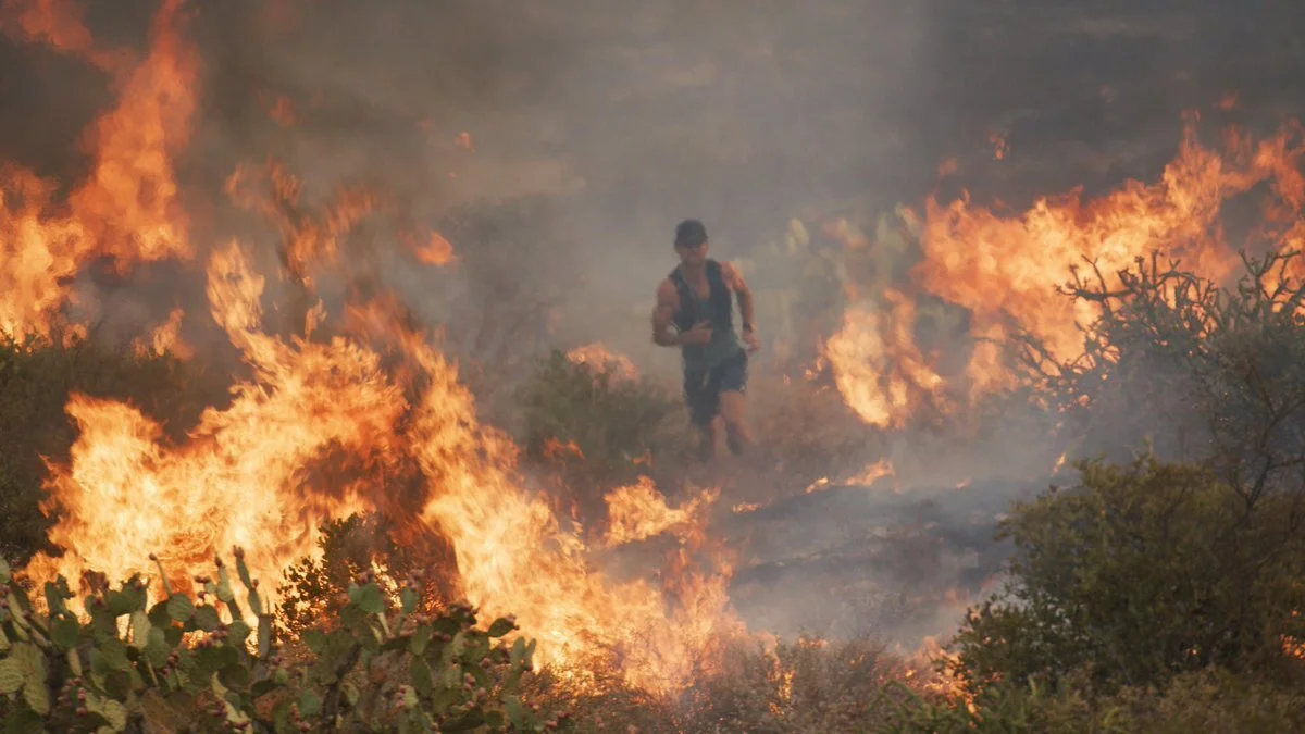 Jogger and Firefighter 