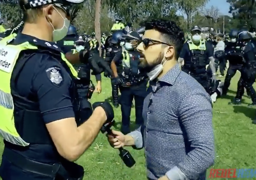 Reporter Arrested While Filing Report