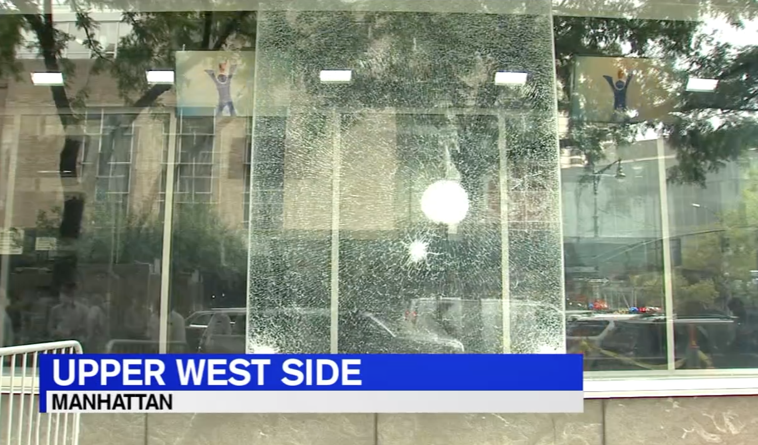 Windows Smashed at WABC Studios
