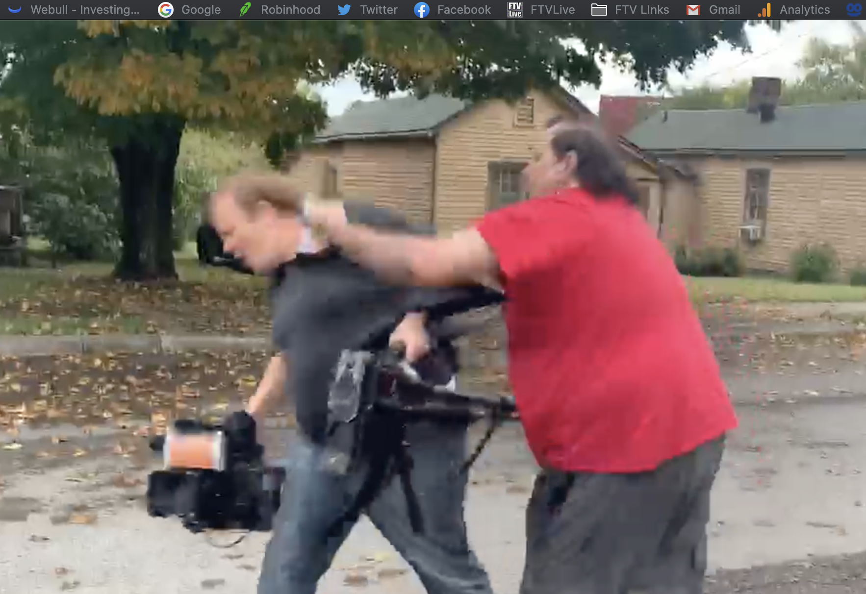 News Crew Attacked 