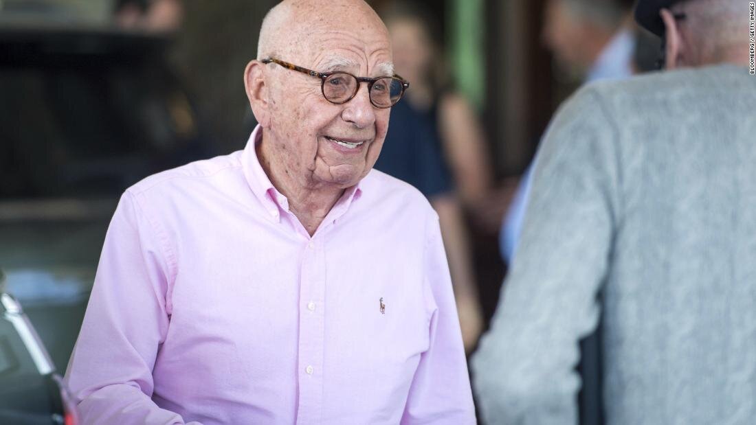 Rupert Thinks Trump is Going Down