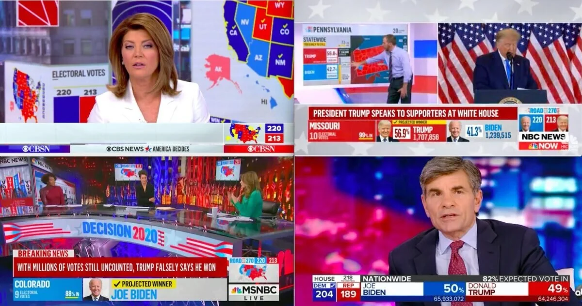 Networks Dump Out As Trump Claims Victory