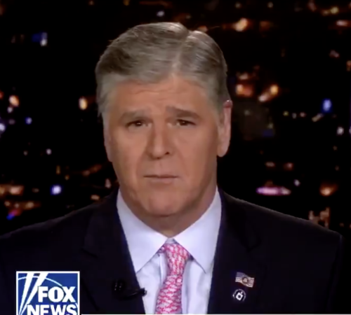 Hannity Backtracks 