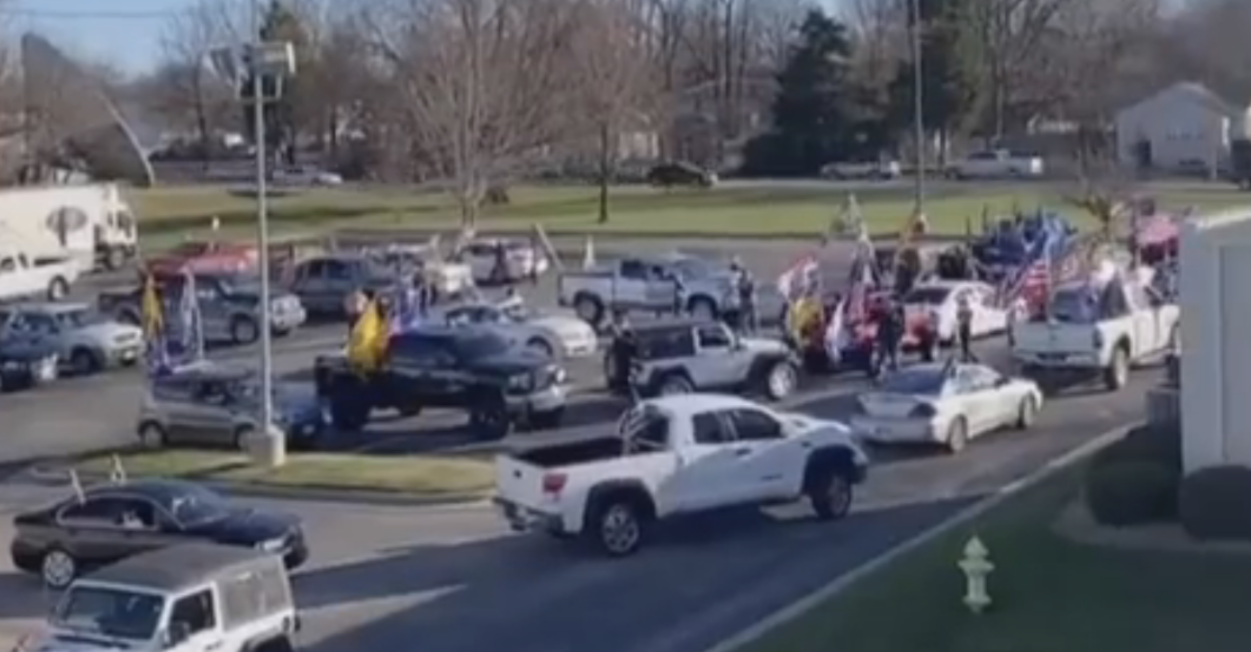 The MAGA Folks are Outside 