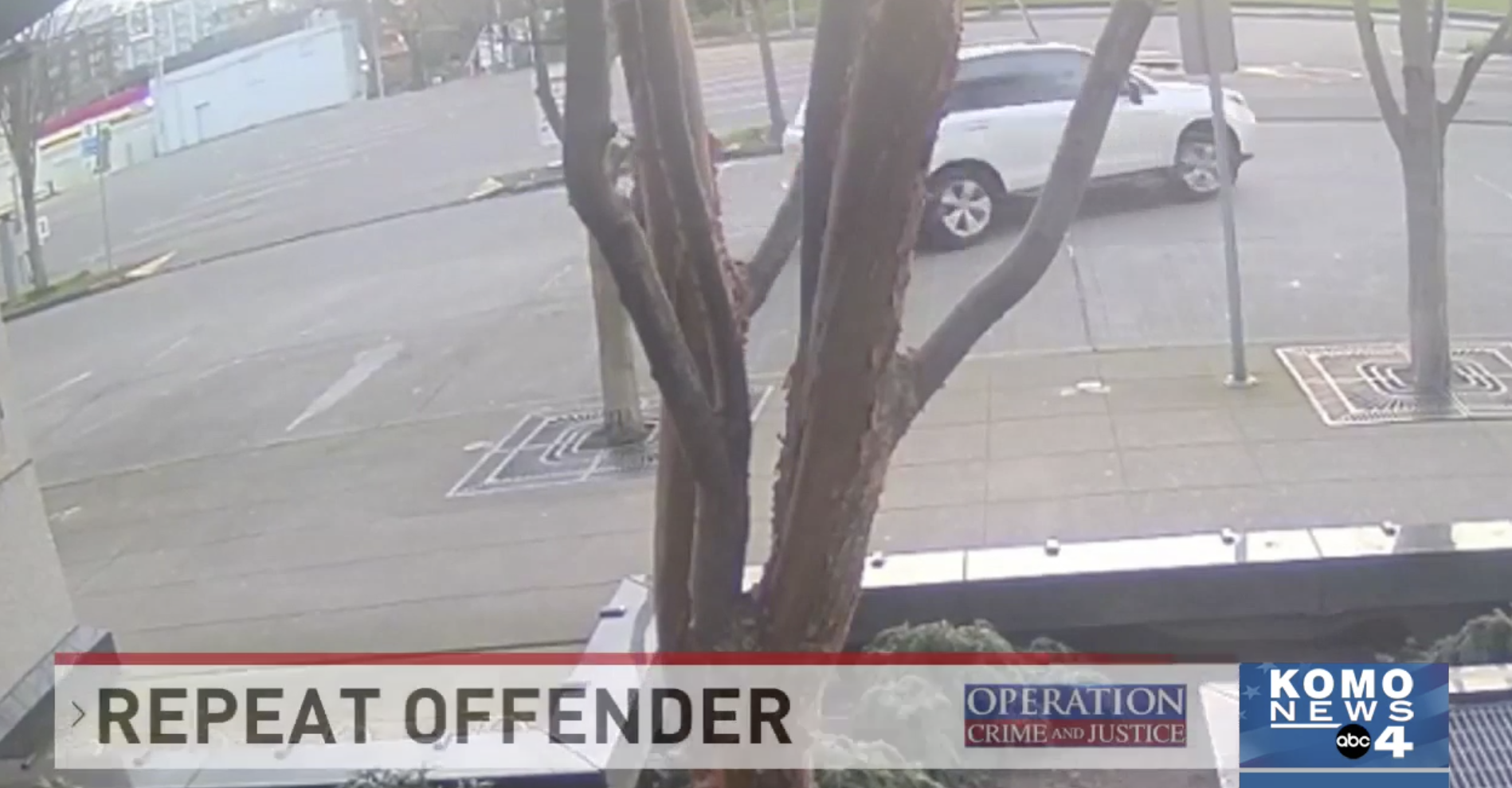 Suspect Steals News Car with the Photog Still Inside 