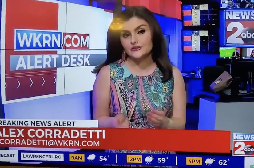 When a Guy Throws Up and It's Breaking News 
