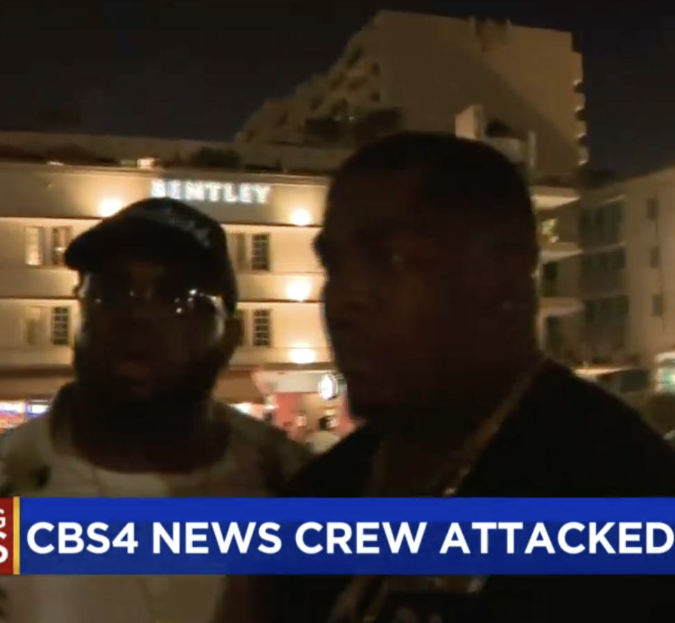 Miami News Crew Attacked 
