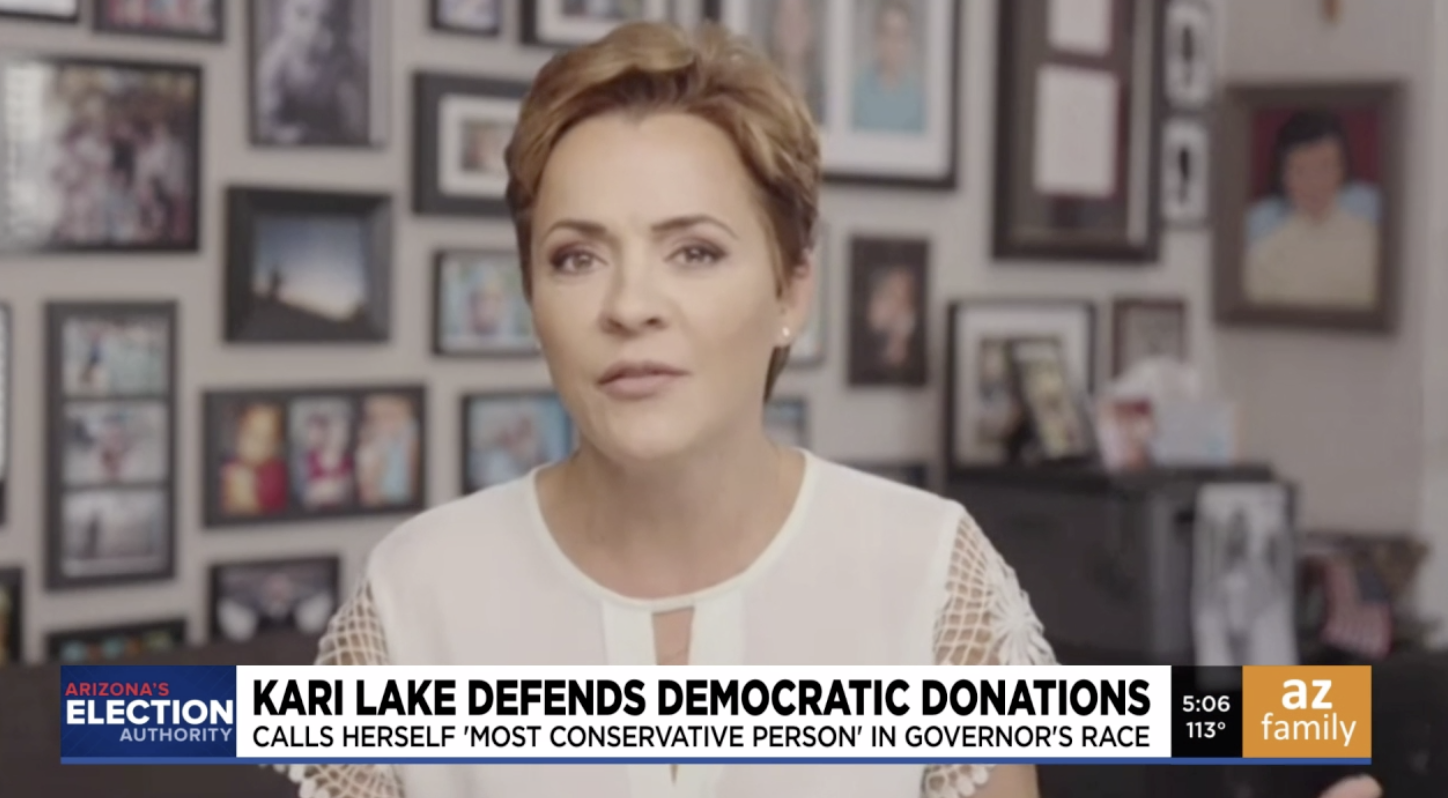 Kari Lake Claims Station Did Hit Piece on Her 