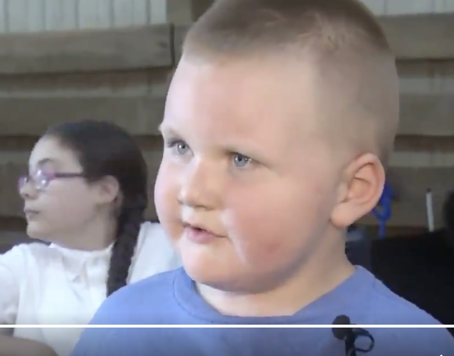 This Kid is Going Places.... 