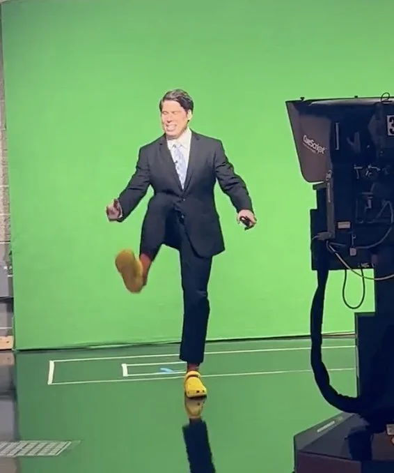 Well, He's not Dancing... 