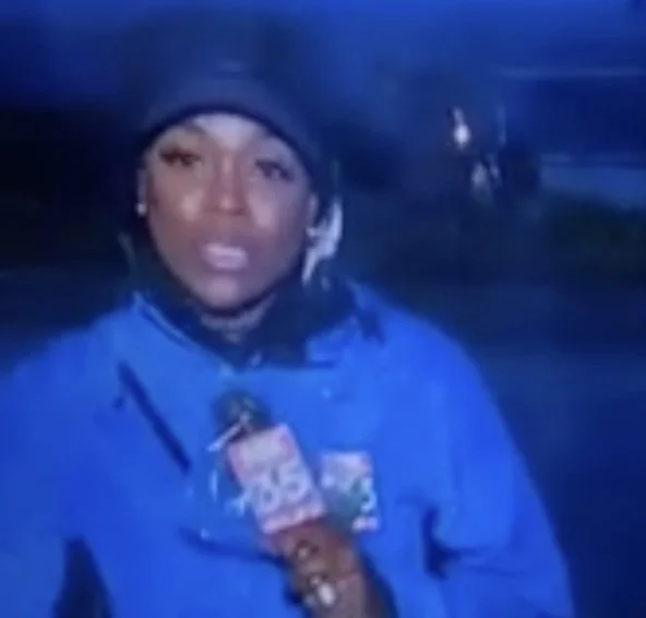 Don't Go Out in the Storm, Says Reporter Out in the Storm