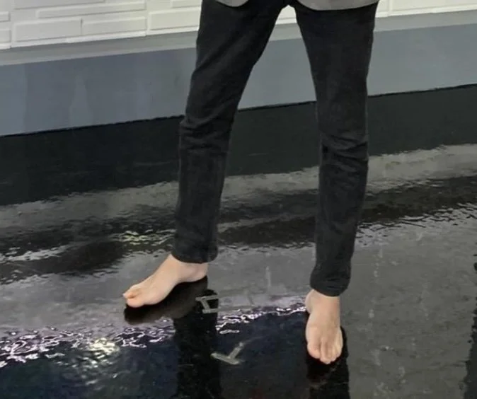 Barefoot in the Studio