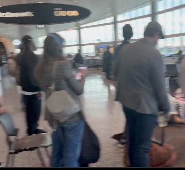 Reporters Stranded at Airports 
