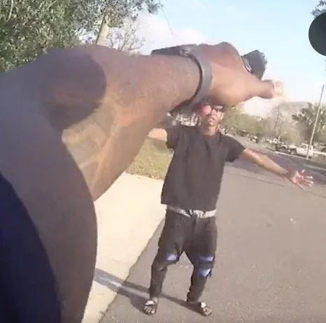 Bodycam Footage of the Suspect Being Arrested 