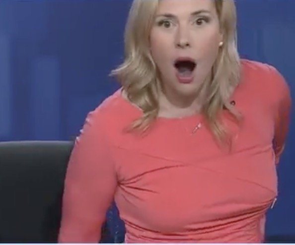 When You Start Pulling Your Dress Up Live On the Air 