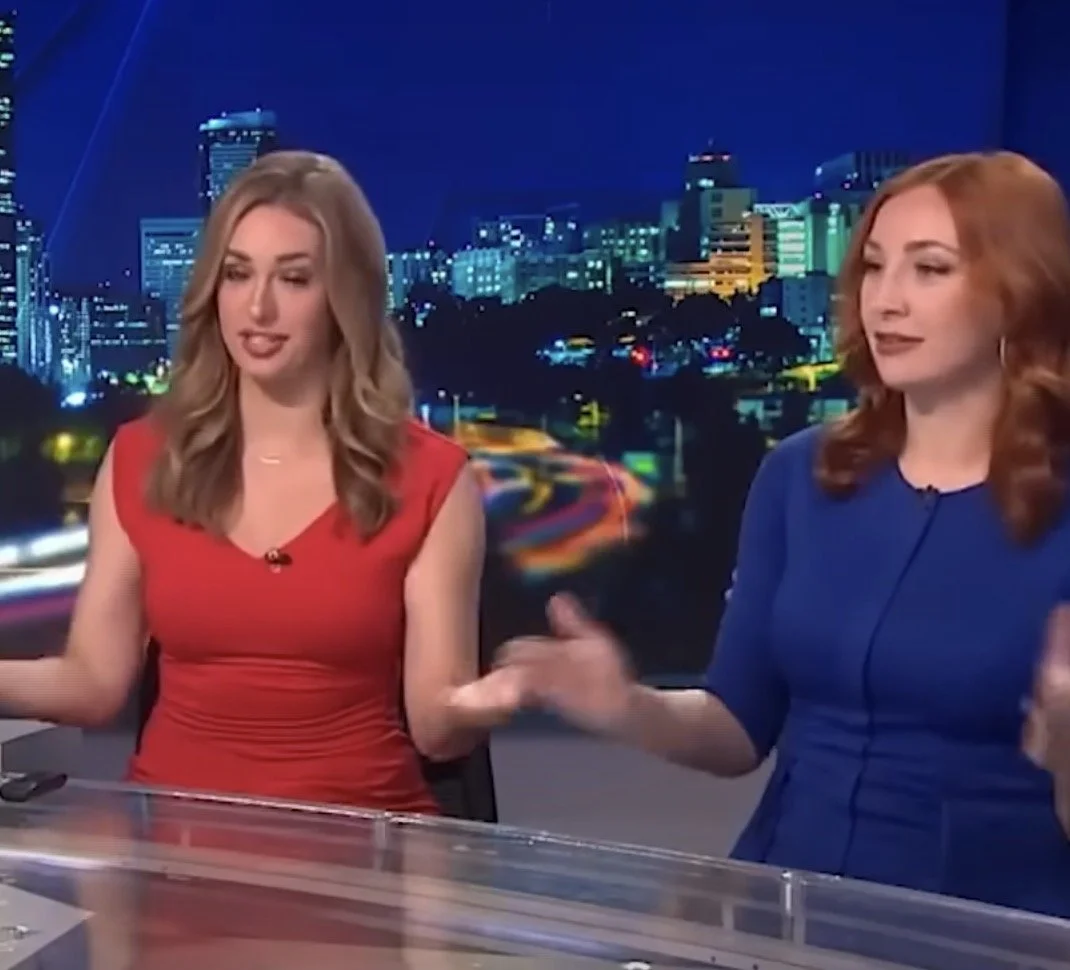 News Anchor Excited for The Taylor Swift Bowl  