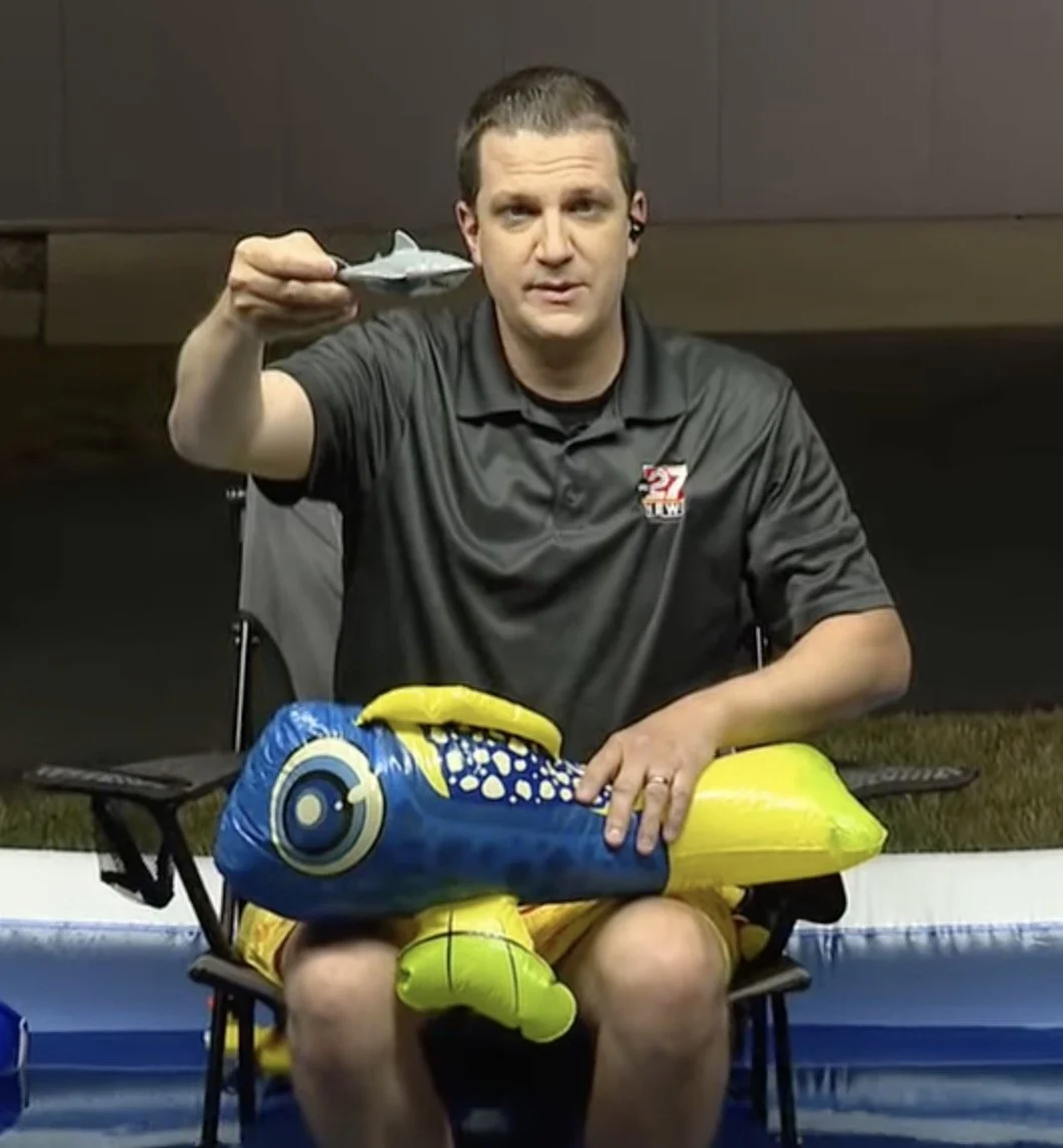 A Weatherman and His Toys 