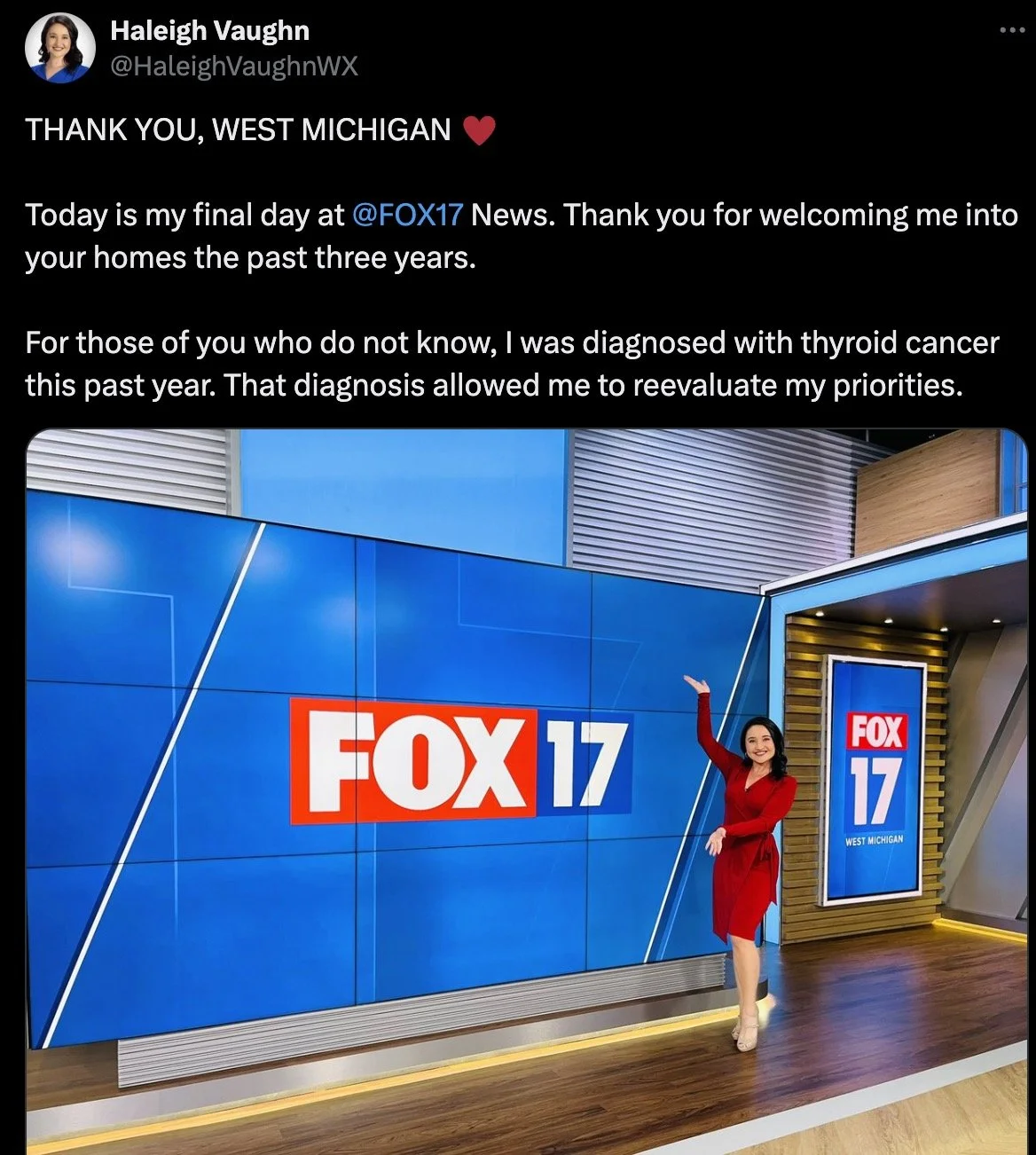 Reevaluating Her Priorities.