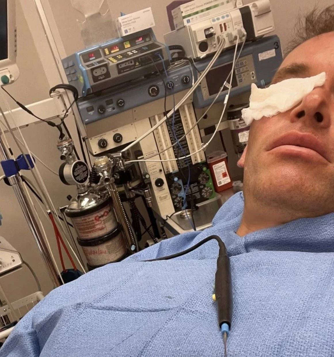 SLC Met Diagnosed with Eyelid Cancer