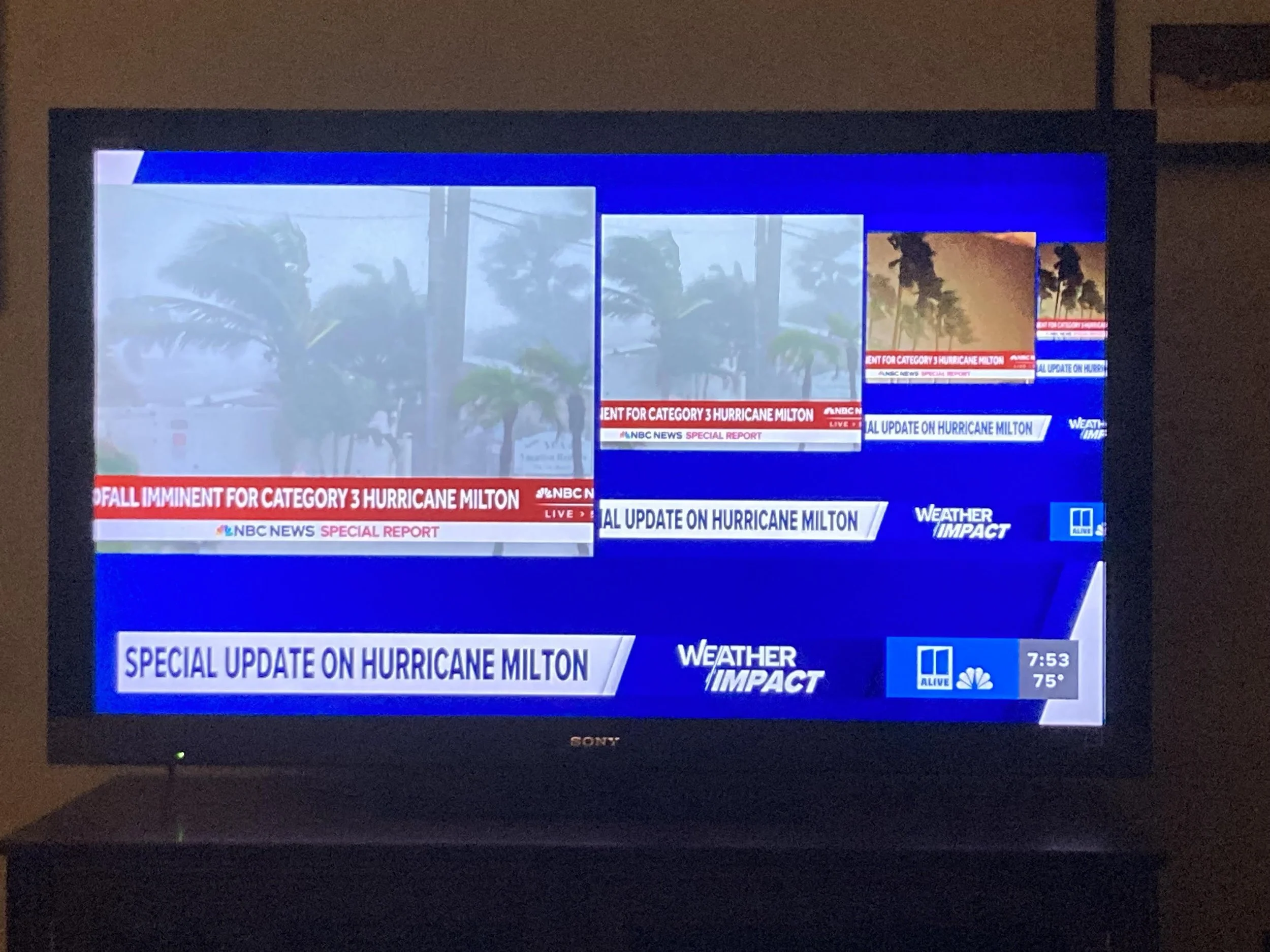 Breaking, Breaking, Breaking, Breaking.... 