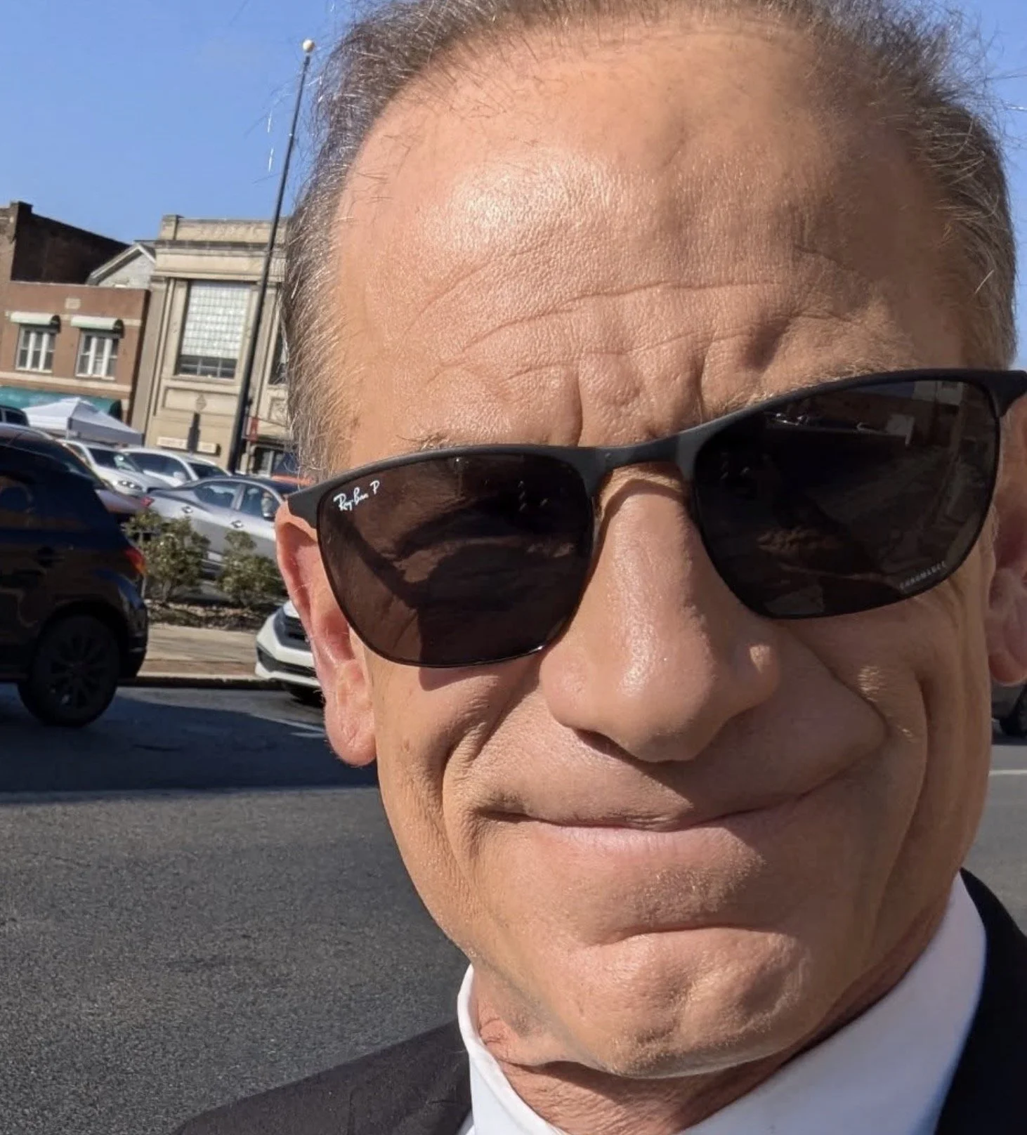 Reporting on a Murder....Smile 